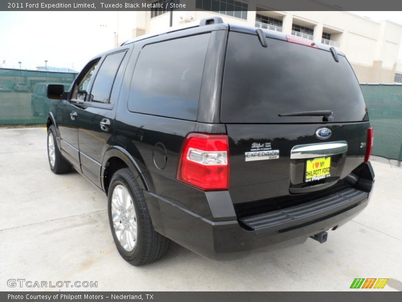 Tuxedo Black Metallic / Stone 2011 Ford Expedition Limited