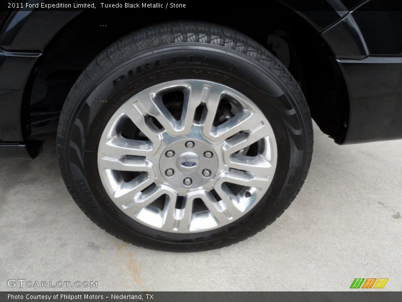Tuxedo Black Metallic / Stone 2011 Ford Expedition Limited