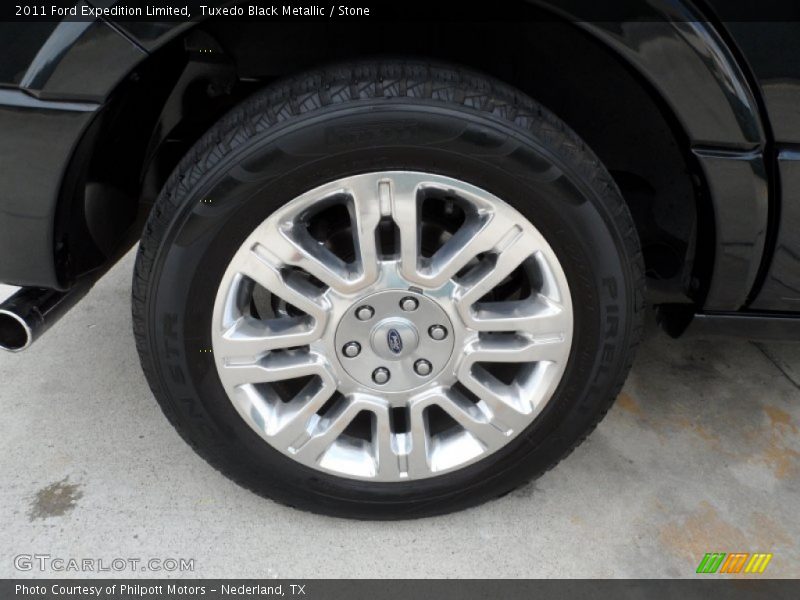 Tuxedo Black Metallic / Stone 2011 Ford Expedition Limited