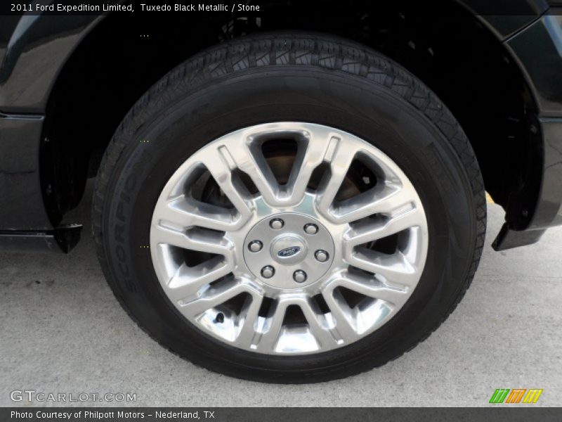 Tuxedo Black Metallic / Stone 2011 Ford Expedition Limited