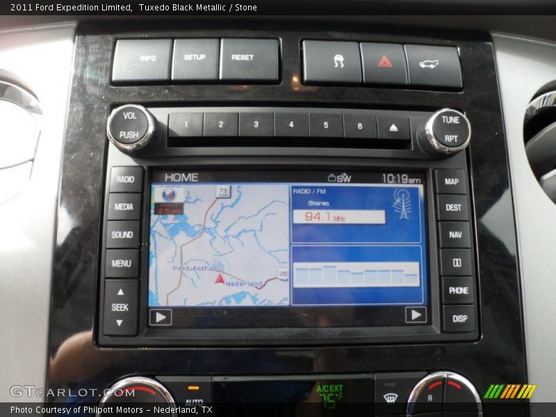 Tuxedo Black Metallic / Stone 2011 Ford Expedition Limited