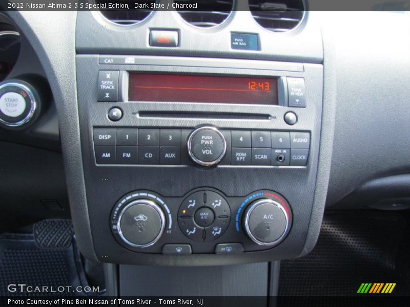 Dark Slate / Charcoal 2012 Nissan Altima 2.5 S Special Edition