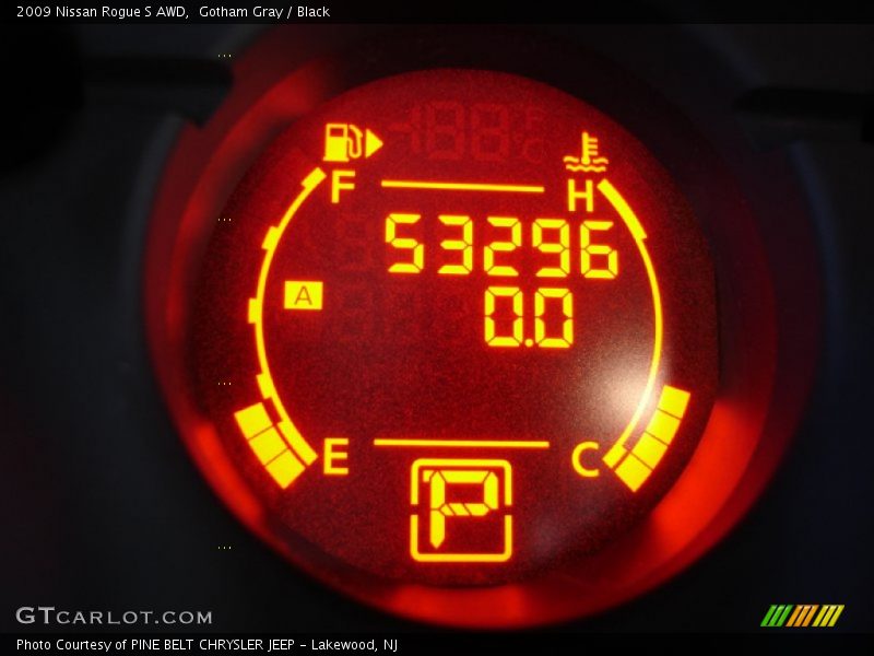 Gotham Gray / Black 2009 Nissan Rogue S AWD