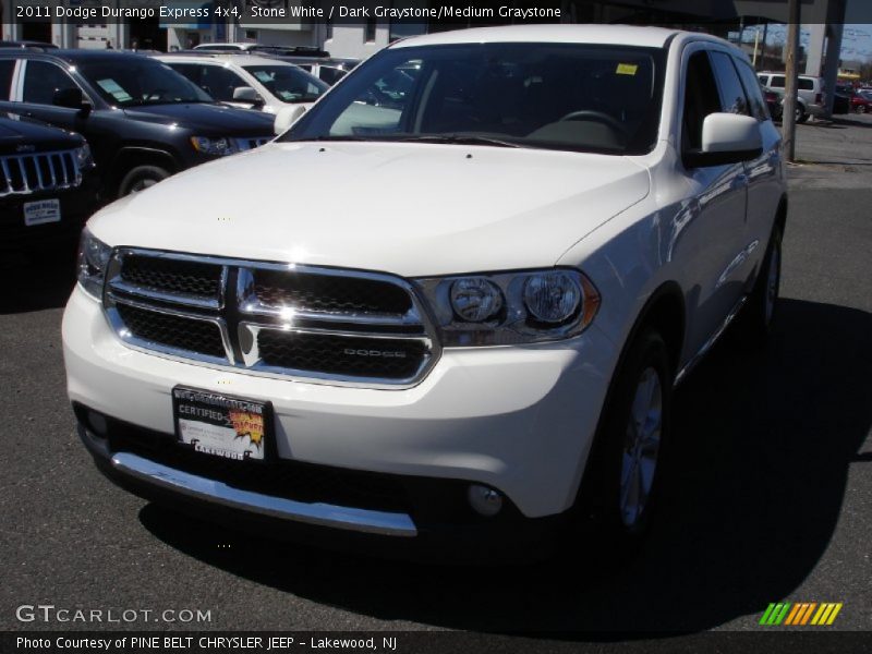 Stone White / Dark Graystone/Medium Graystone 2011 Dodge Durango Express 4x4