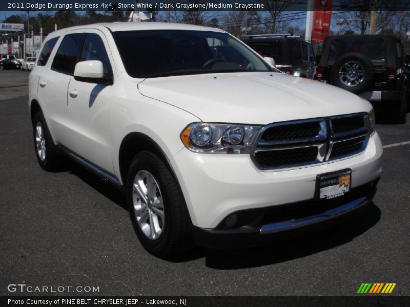 Stone White / Dark Graystone/Medium Graystone 2011 Dodge Durango Express 4x4