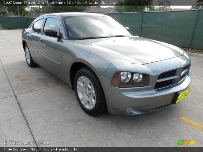 Silver Steel Metallic / Dark Slate Gray/Light Slate Gray 2007 Dodge Charger
