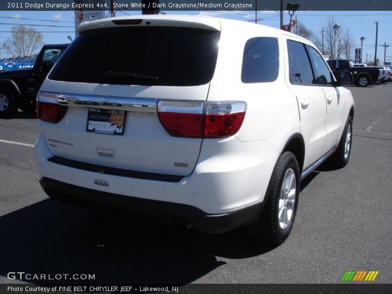 Stone White / Dark Graystone/Medium Graystone 2011 Dodge Durango Express 4x4