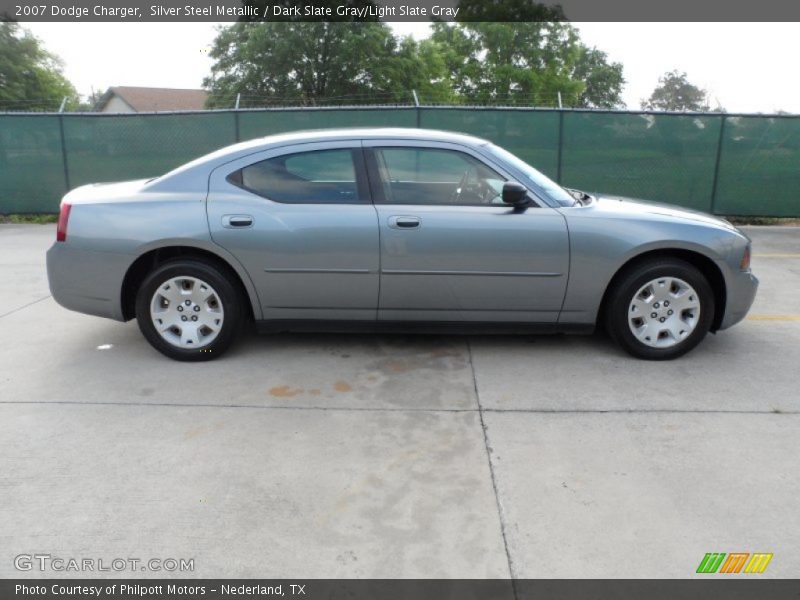 Silver Steel Metallic / Dark Slate Gray/Light Slate Gray 2007 Dodge Charger