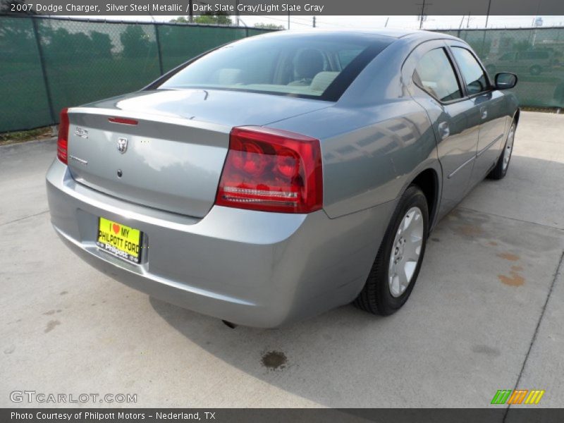 Silver Steel Metallic / Dark Slate Gray/Light Slate Gray 2007 Dodge Charger