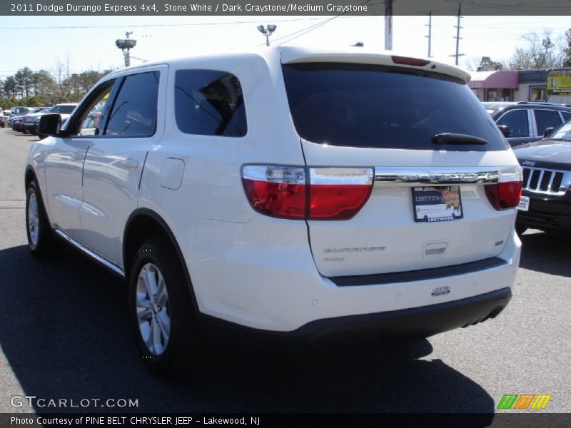 Stone White / Dark Graystone/Medium Graystone 2011 Dodge Durango Express 4x4