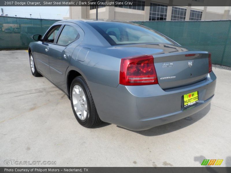 Silver Steel Metallic / Dark Slate Gray/Light Slate Gray 2007 Dodge Charger