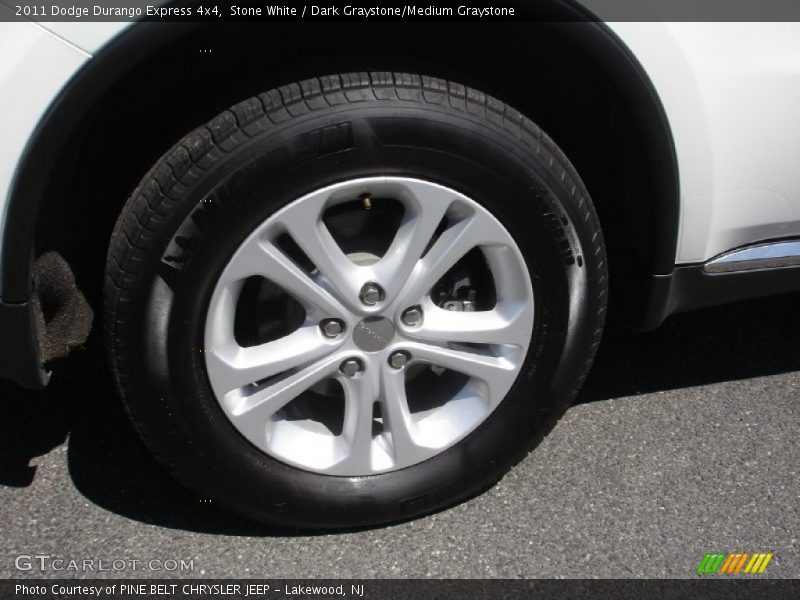 Stone White / Dark Graystone/Medium Graystone 2011 Dodge Durango Express 4x4