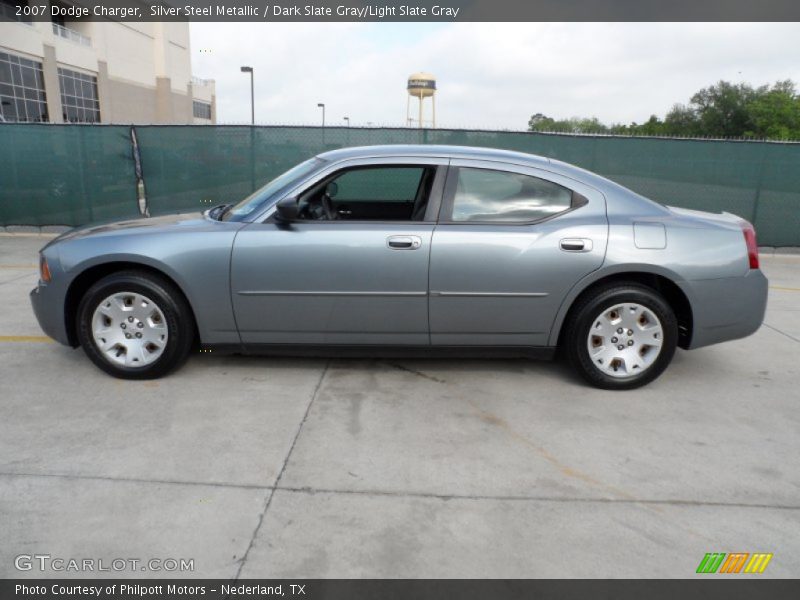 Silver Steel Metallic / Dark Slate Gray/Light Slate Gray 2007 Dodge Charger
