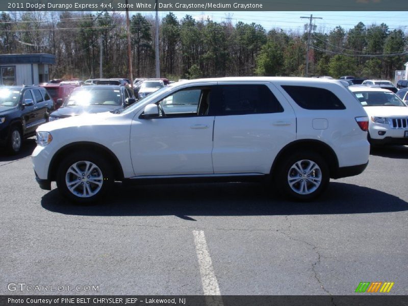 Stone White / Dark Graystone/Medium Graystone 2011 Dodge Durango Express 4x4
