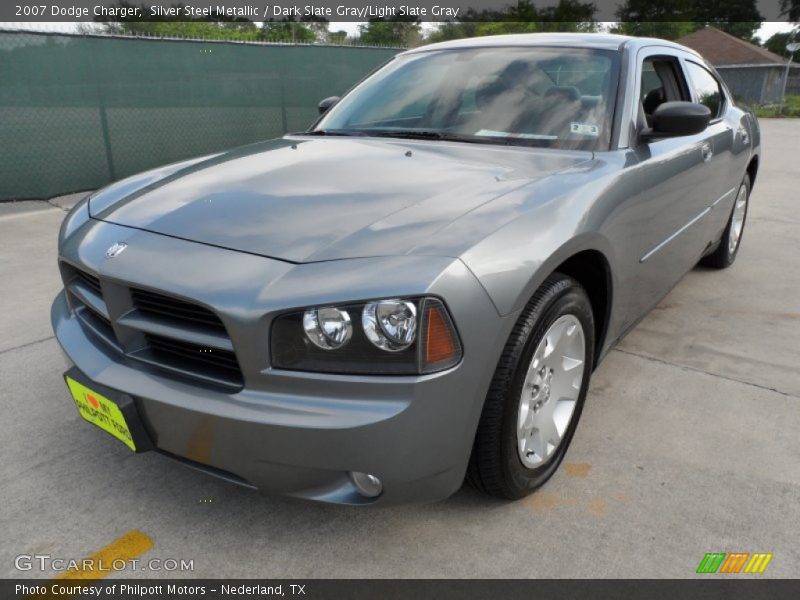 Silver Steel Metallic / Dark Slate Gray/Light Slate Gray 2007 Dodge Charger