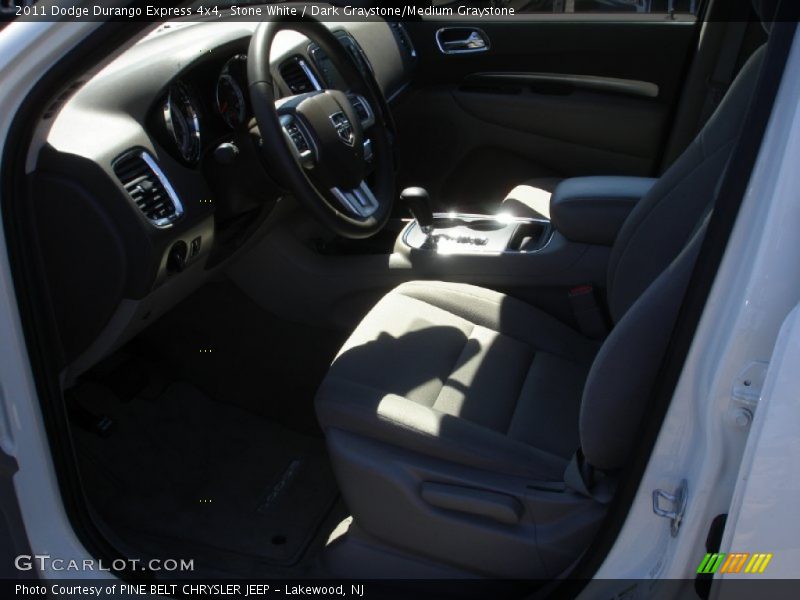 Stone White / Dark Graystone/Medium Graystone 2011 Dodge Durango Express 4x4