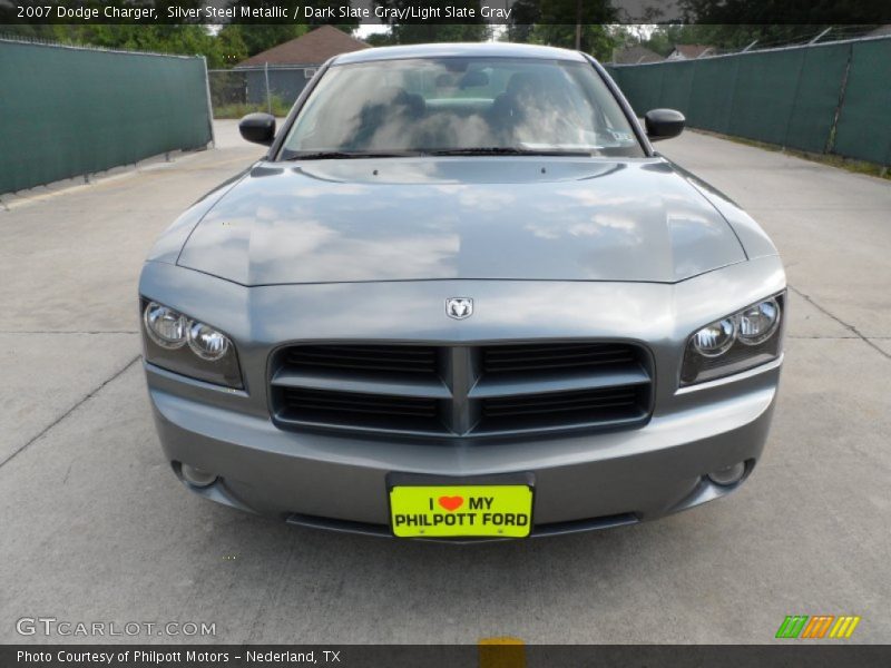 Silver Steel Metallic / Dark Slate Gray/Light Slate Gray 2007 Dodge Charger