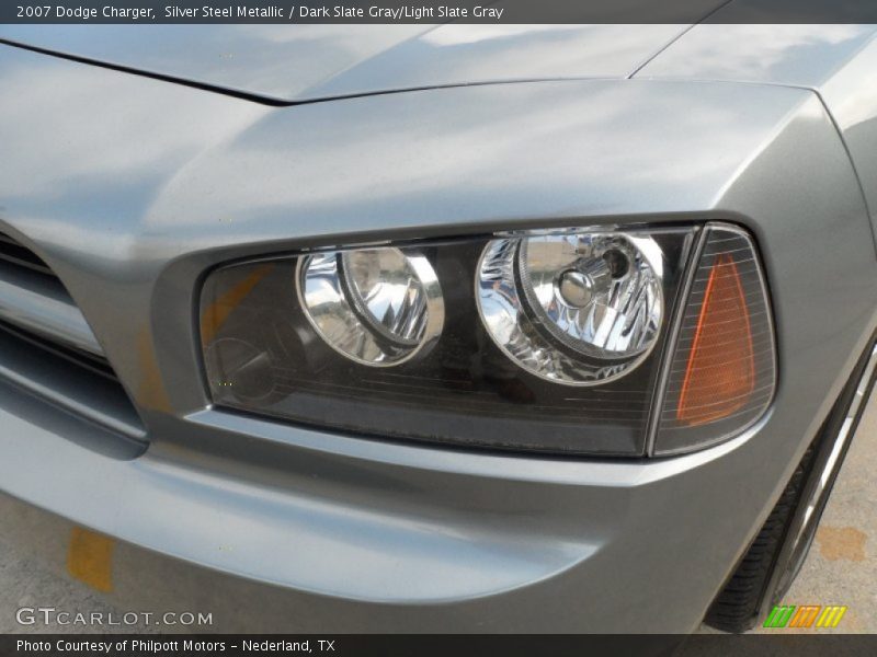 Silver Steel Metallic / Dark Slate Gray/Light Slate Gray 2007 Dodge Charger