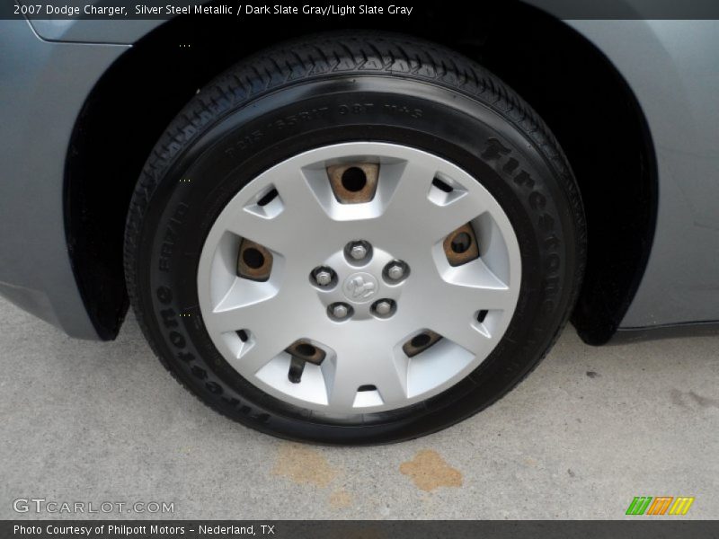 Silver Steel Metallic / Dark Slate Gray/Light Slate Gray 2007 Dodge Charger