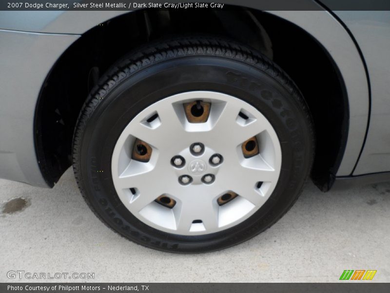 Silver Steel Metallic / Dark Slate Gray/Light Slate Gray 2007 Dodge Charger