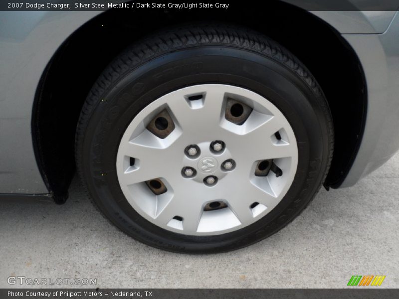 Silver Steel Metallic / Dark Slate Gray/Light Slate Gray 2007 Dodge Charger