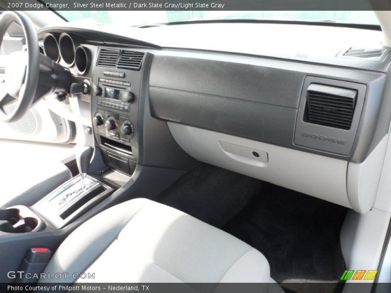 Silver Steel Metallic / Dark Slate Gray/Light Slate Gray 2007 Dodge Charger