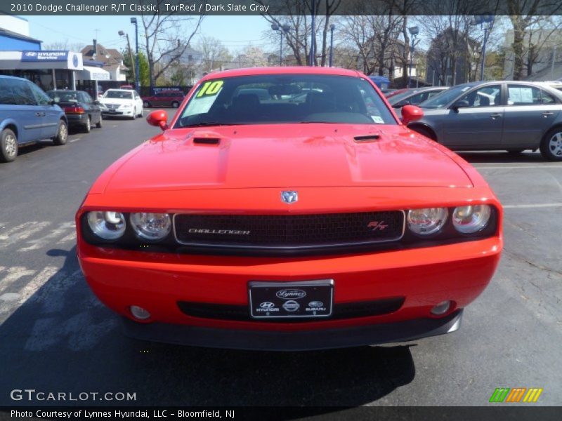 TorRed / Dark Slate Gray 2010 Dodge Challenger R/T Classic