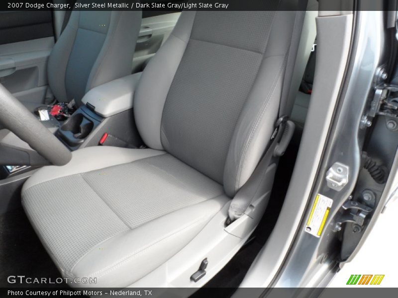 Silver Steel Metallic / Dark Slate Gray/Light Slate Gray 2007 Dodge Charger