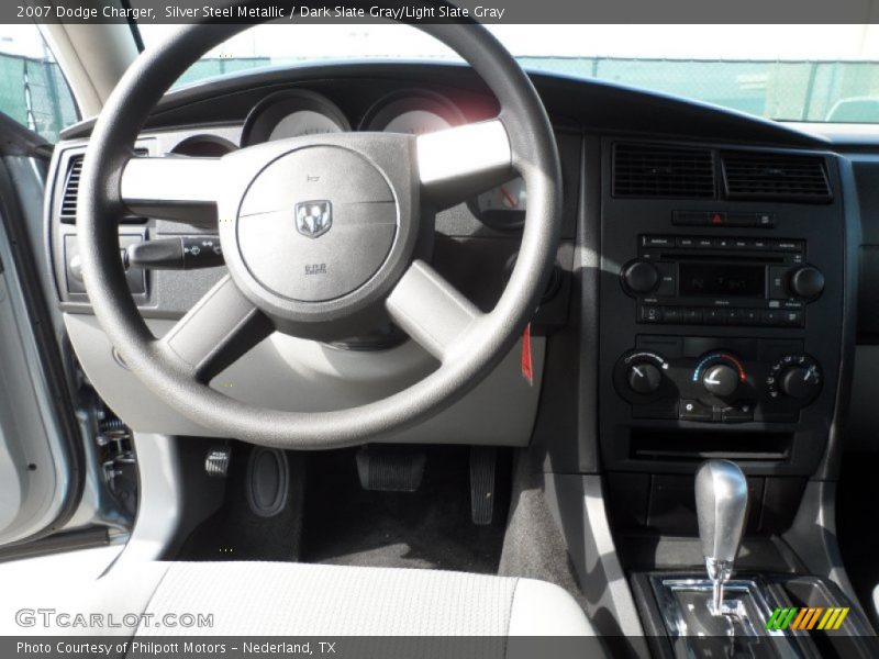 Silver Steel Metallic / Dark Slate Gray/Light Slate Gray 2007 Dodge Charger