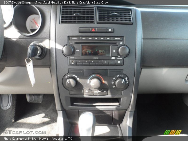 Silver Steel Metallic / Dark Slate Gray/Light Slate Gray 2007 Dodge Charger