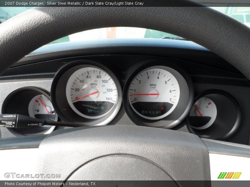 Silver Steel Metallic / Dark Slate Gray/Light Slate Gray 2007 Dodge Charger