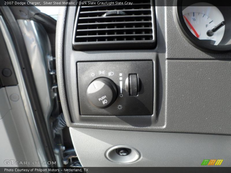Silver Steel Metallic / Dark Slate Gray/Light Slate Gray 2007 Dodge Charger