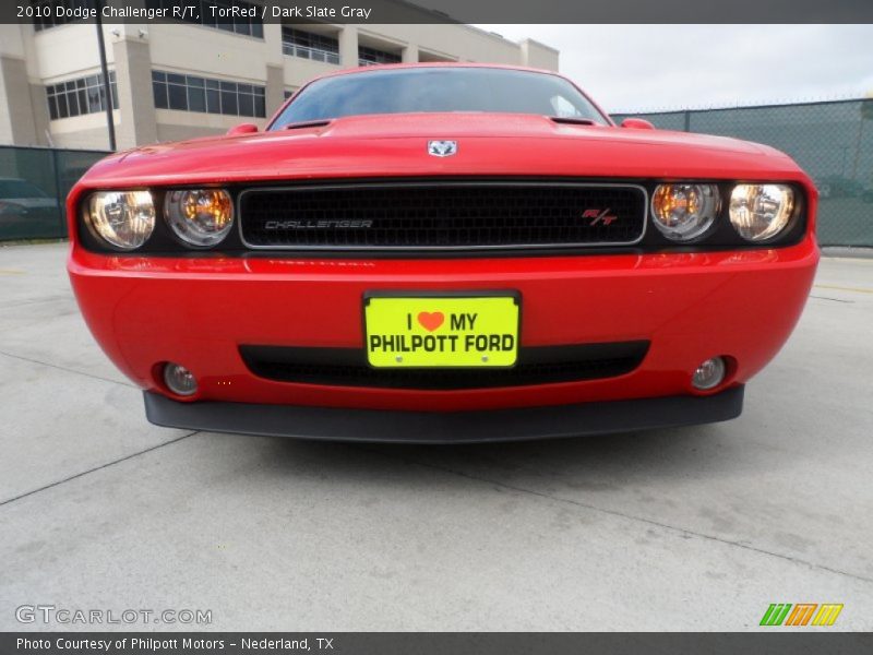 TorRed / Dark Slate Gray 2010 Dodge Challenger R/T