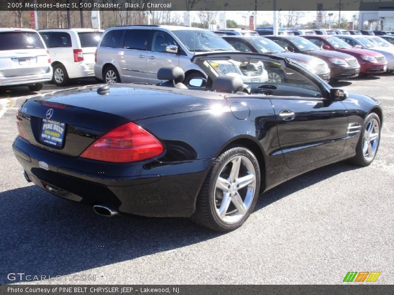 Black / Charcoal 2005 Mercedes-Benz SL 500 Roadster