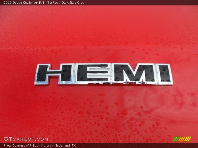 TorRed / Dark Slate Gray 2010 Dodge Challenger R/T