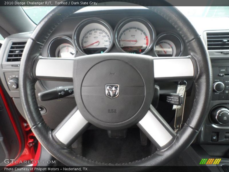 TorRed / Dark Slate Gray 2010 Dodge Challenger R/T