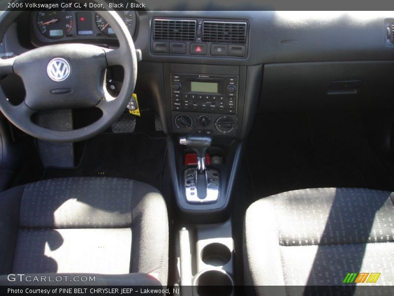 Black / Black 2006 Volkswagen Golf GL 4 Door