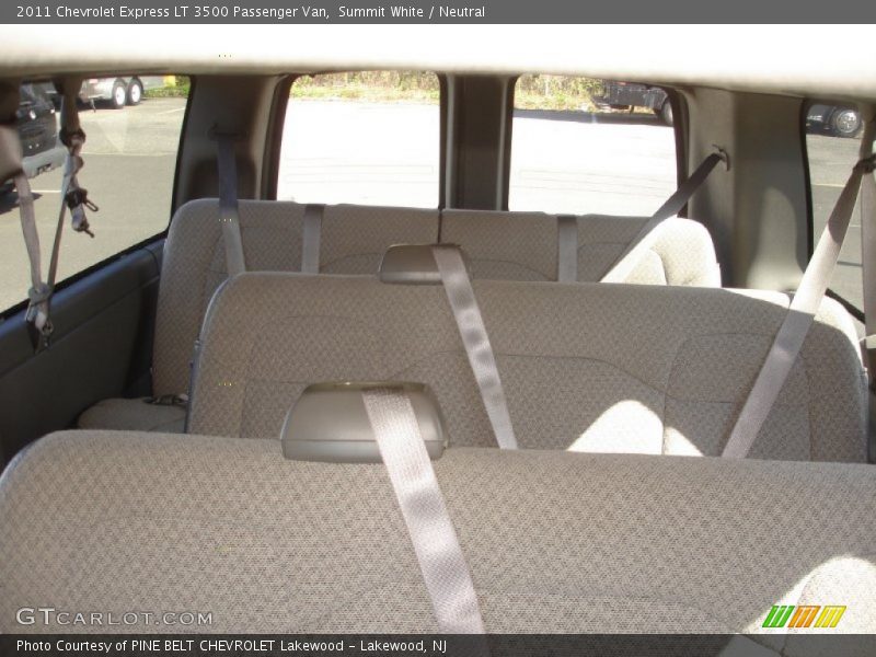 Summit White / Neutral 2011 Chevrolet Express LT 3500 Passenger Van