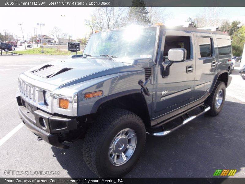 Stealth Gray Metallic / Ebony Black 2005 Hummer H2 SUV