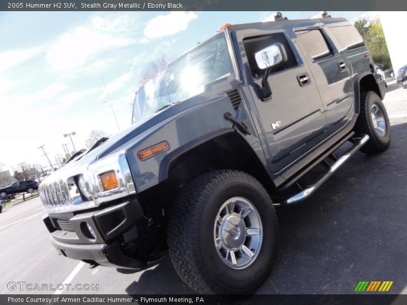 Stealth Gray Metallic / Ebony Black 2005 Hummer H2 SUV