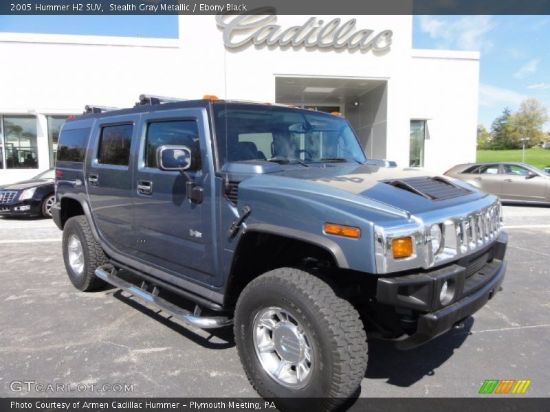 Stealth Gray Metallic / Ebony Black 2005 Hummer H2 SUV