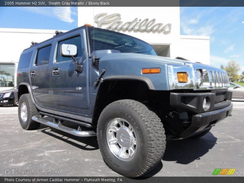 Stealth Gray Metallic / Ebony Black 2005 Hummer H2 SUV