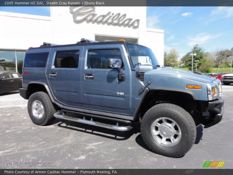 Stealth Gray Metallic / Ebony Black 2005 Hummer H2 SUV