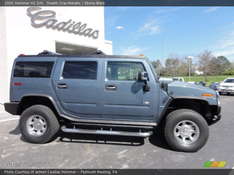 Stealth Gray Metallic / Ebony Black 2005 Hummer H2 SUV