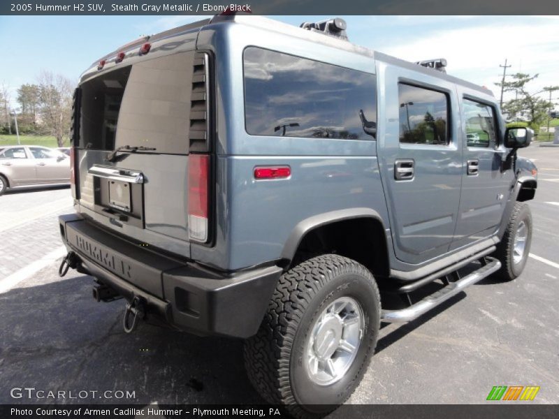 Stealth Gray Metallic / Ebony Black 2005 Hummer H2 SUV