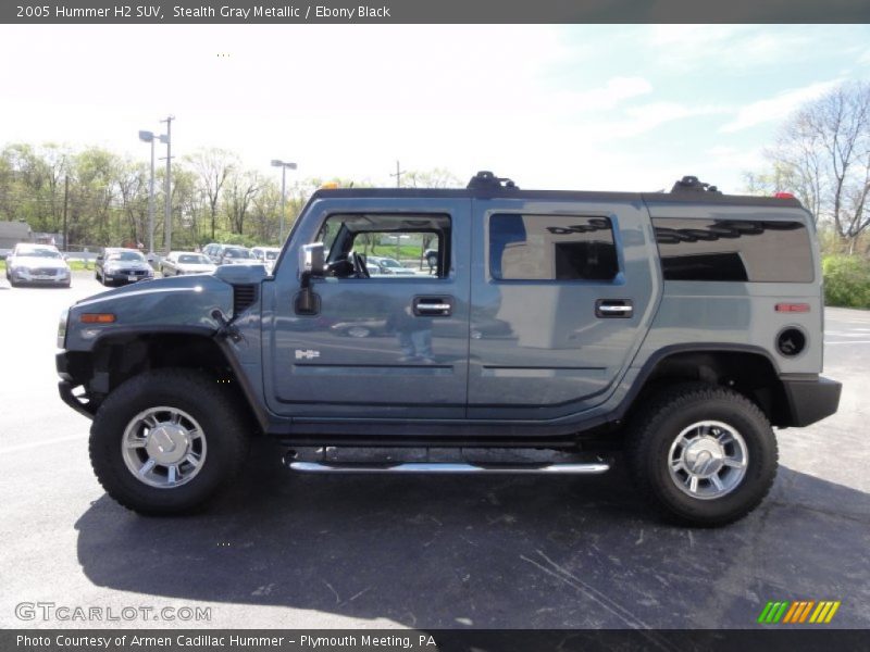 Stealth Gray Metallic / Ebony Black 2005 Hummer H2 SUV