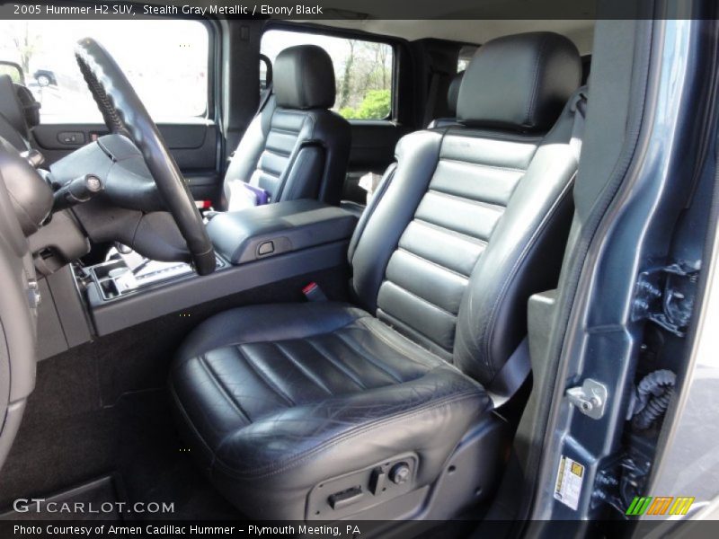 Stealth Gray Metallic / Ebony Black 2005 Hummer H2 SUV