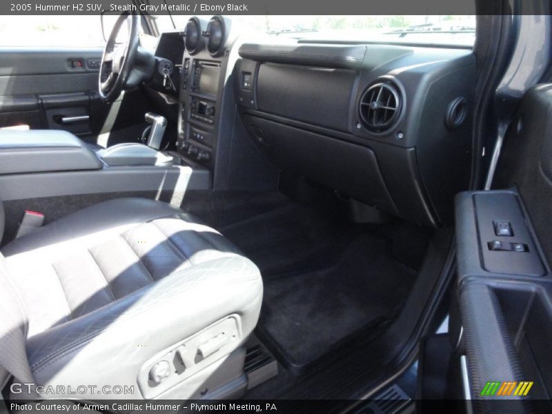 Stealth Gray Metallic / Ebony Black 2005 Hummer H2 SUV