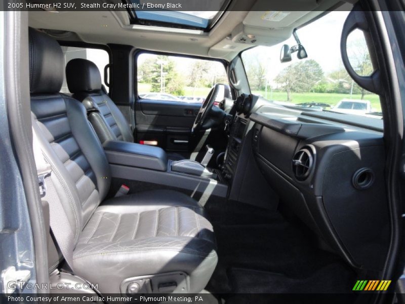 Stealth Gray Metallic / Ebony Black 2005 Hummer H2 SUV