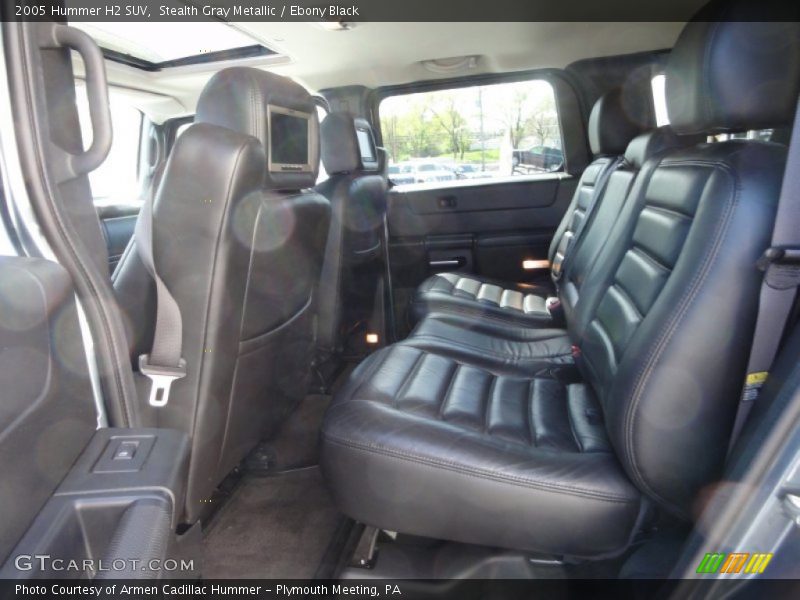 Stealth Gray Metallic / Ebony Black 2005 Hummer H2 SUV